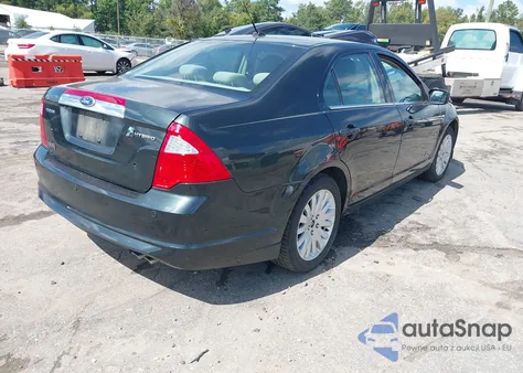 2010 Ford Fusion Hybrid из США, поврежденный, VIN 3FADP0L37AR275083